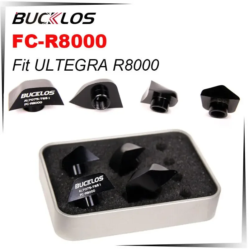 BUCKLOS CNC Chainring Bolts 7075AL Chainwheel Screws Nuts for FC-R7000 FC-R8000 RC-R9100 Crank Bolt Fit105 Ultegra DURA-ACE