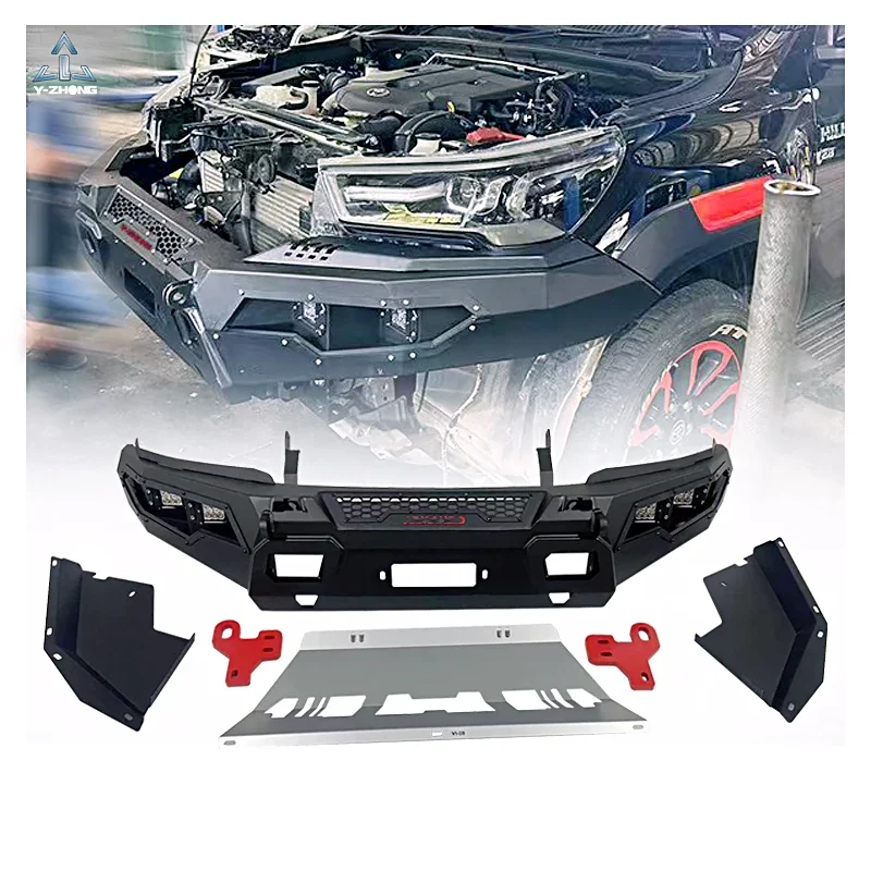 Top Selling 4x4 Offroad Bull Bar Steel Front Bumper For Mitsubishi Triton Volkswagen Amarok Mazda BT50 DodgeRam200 Highlander