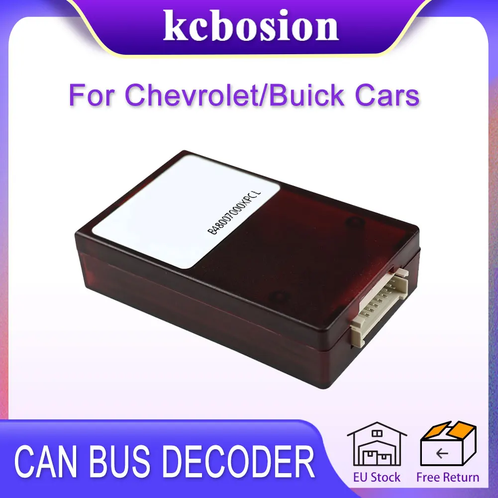 Kcbosion Car  Radio Adapter Canbus Box Amplifier Decoder For Buick Chevrolet GMC Sierra Cars 2 Din