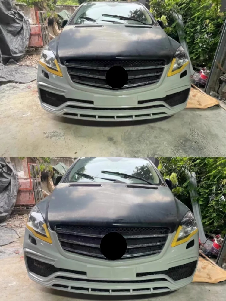 Paraurti anteriore per Mercedes-Benz classe R W251 R300 R320 modificato Auto anteriore grande kit carrozzeria surround accessori Auto