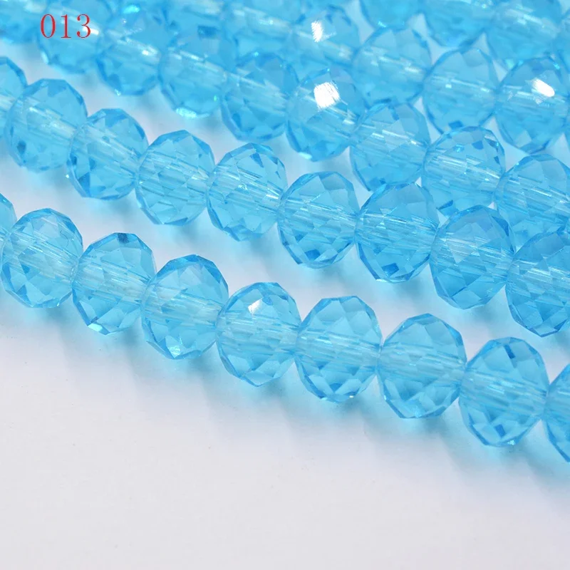 FLTMRH Olive GreenColors 4mm 140pcs Rondelle Austria faceted Crystal Glass Beads Loose Spacer Round Beads for Jewelry Making