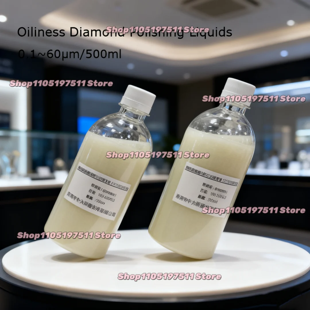 500ml Oiliness Diamond Suspension Polishing Liquids Metallographic Slurry for Metal Jewelry Brightener Grinding Liquid 0.1~70μm