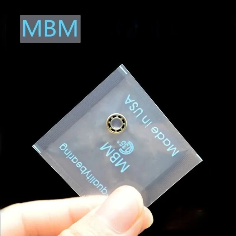 2Pcs Lab Imported High-speed Mobile Phone Bearing MBM Bearing, High Temperature Resistance Universal 8-bead Ceramic Bearing S
