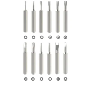 Đặt công tắc khe từ, bit chính xác, điện tử, máy tính, PC, tháo gỡ điện thoại, công cụ bảo trì đa chức năng, 24 trên 1 10 Bán hàng di động được sử dụng chính - 3