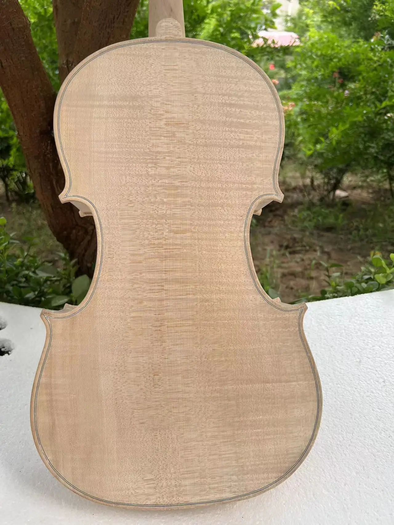 Hand made big Thicker rib 5 string viola 18\