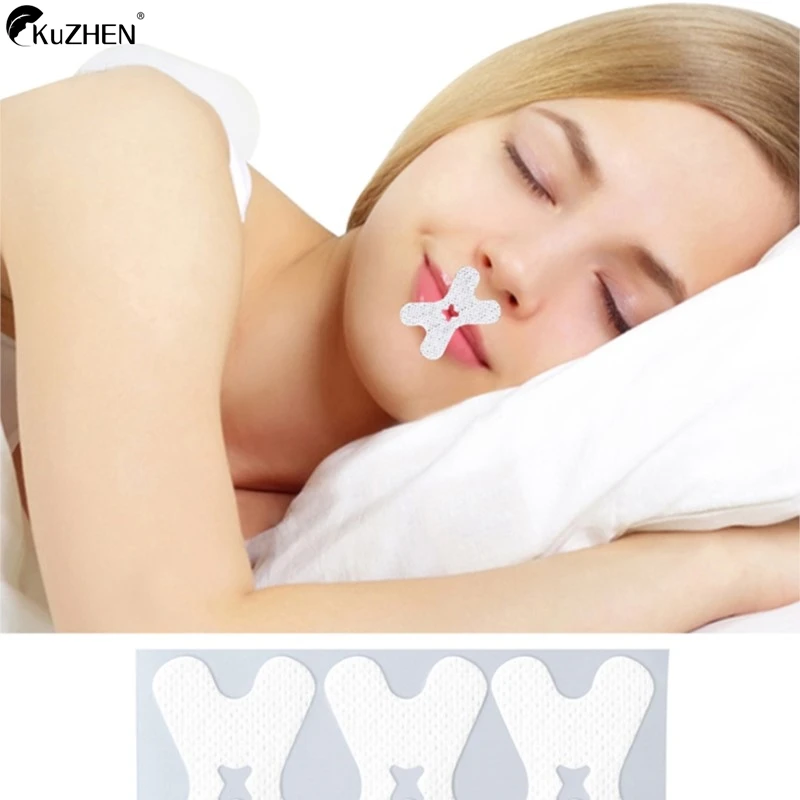 30Pcs Mouth Tape Sleep Strips For Anti-snoring Mouth Breathing Tape To Improve Sleep Mouth Stickers For Snoring Lip Patches