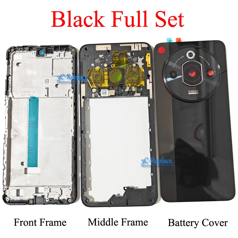 For ZTE Nubia Focus Pro 5G Z2351N LCD Faceplate Frame Front Middle