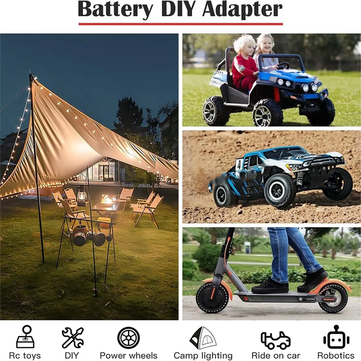 a49t-2-パック-18v-バッテリー用アダプター、スイッチとヒューズ付きパワーホイール変換キット、12-awg-ワイヤー