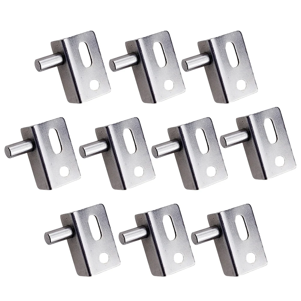 

10Pcs Door Hinge Heavy Duty Corner Hinges Silver Short Style for Wood Doors Commercial Pivot Door Hardware Heavy Duty Hinge