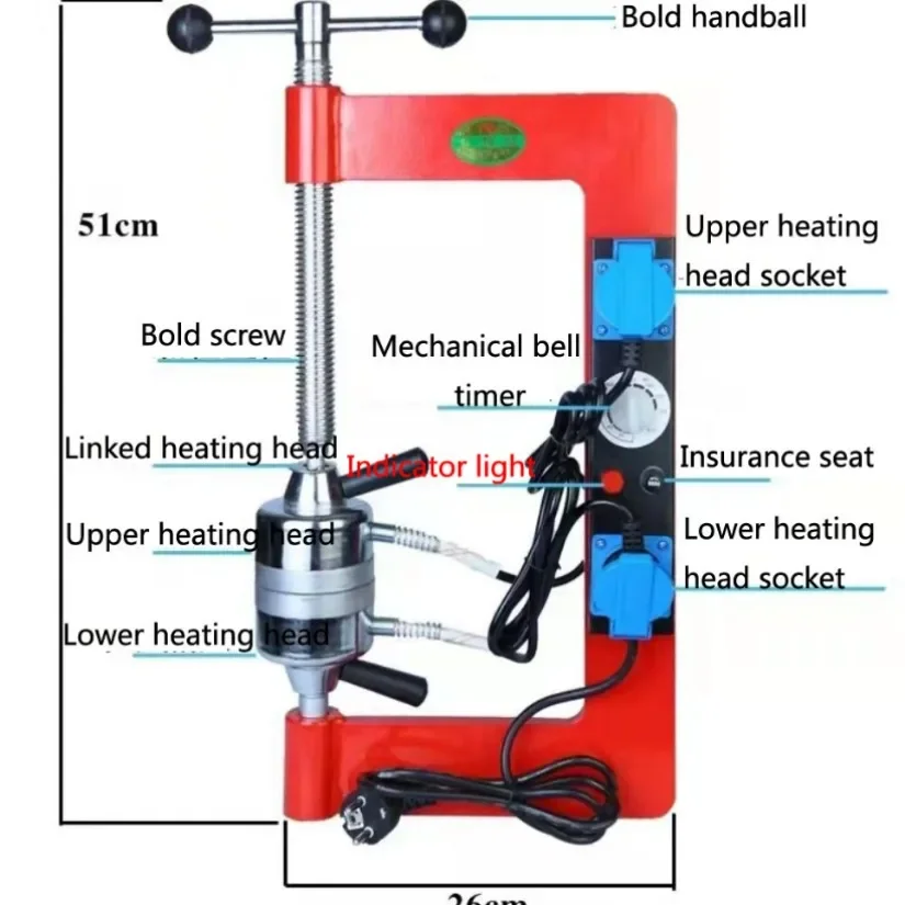 NEW Automatic Constant Temperature Timing Tire Vulcanizer Tire Repair Equipment Sales 8-10 Minutes Repair Completed