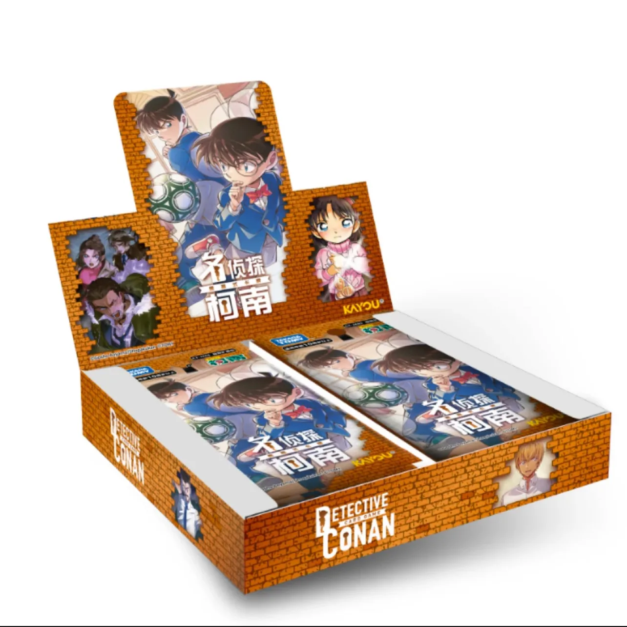 

KAYOU Official Detective Conan Booster Pack, Wave 3 Expansion for The Trading Card Game, New Clues & Suspects Collector Cards.