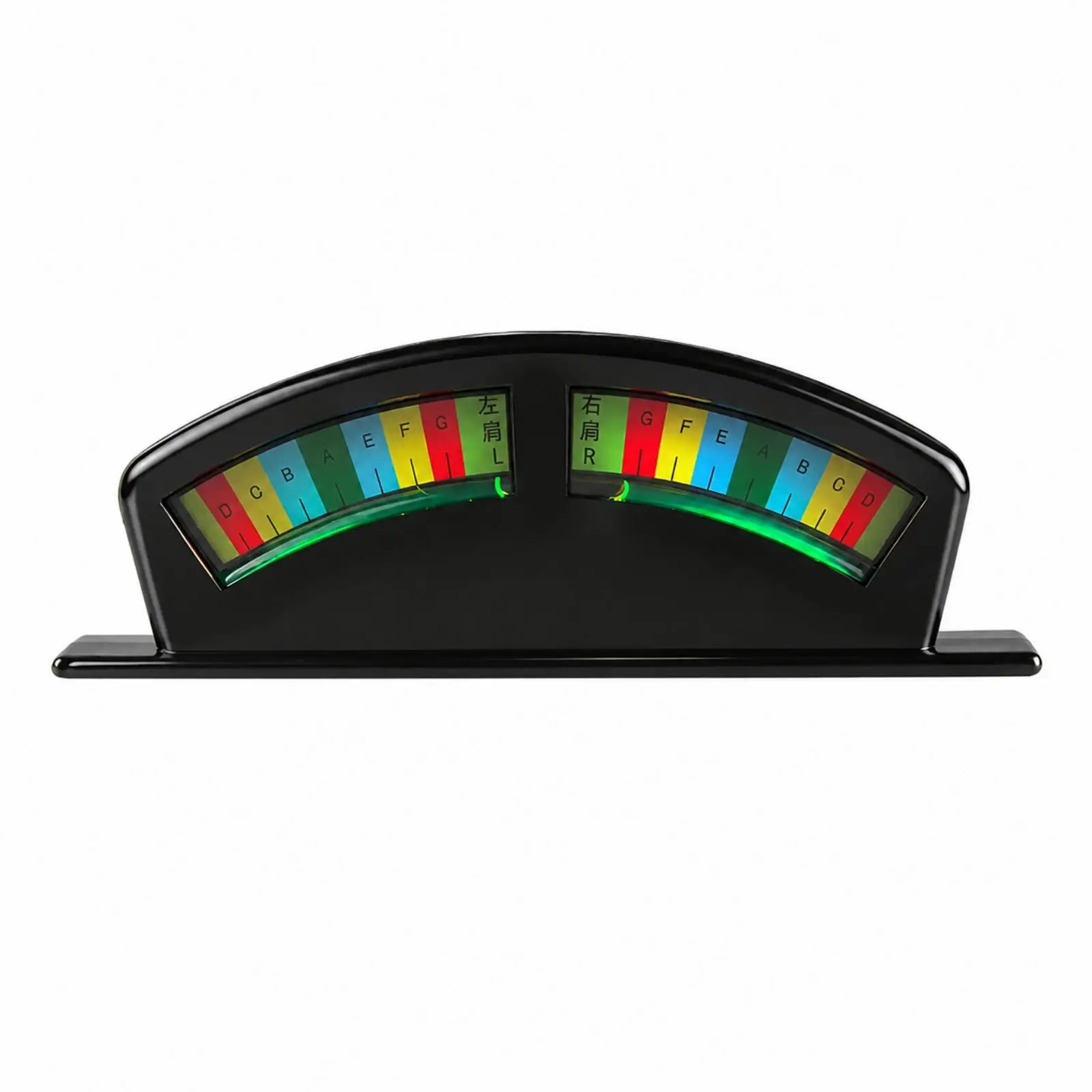 Precision Shoulder Slope Measuring Instrument for Apparel Making with Solvent Oil Resistant Material and Base