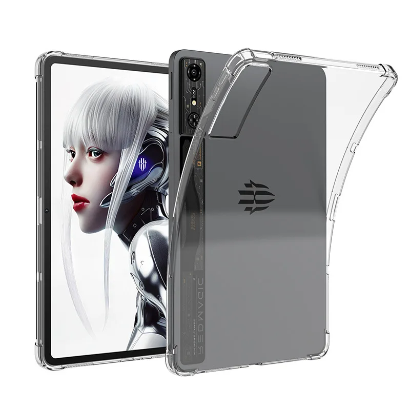 

1x Soft TPU Cover For Nubia RedMagic Nova 10.9'' Tablet Shockproof Shell Protective Skin Case