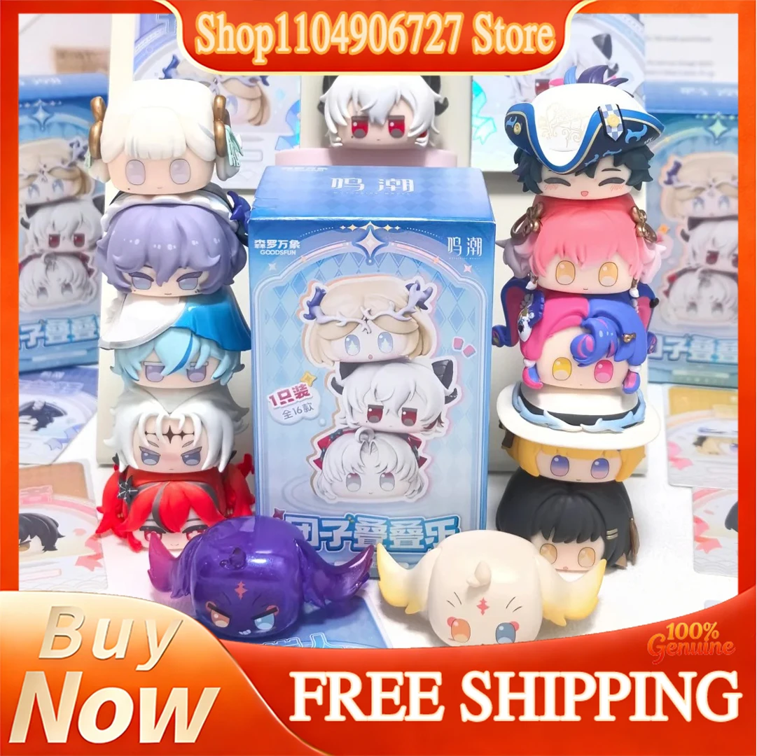 

Коллекционные мини-фигурки Goodsfun Senluo Wanxiang Wuthering Waves Dango Stacking Blind Box: милые аниме-персонажи Katiya