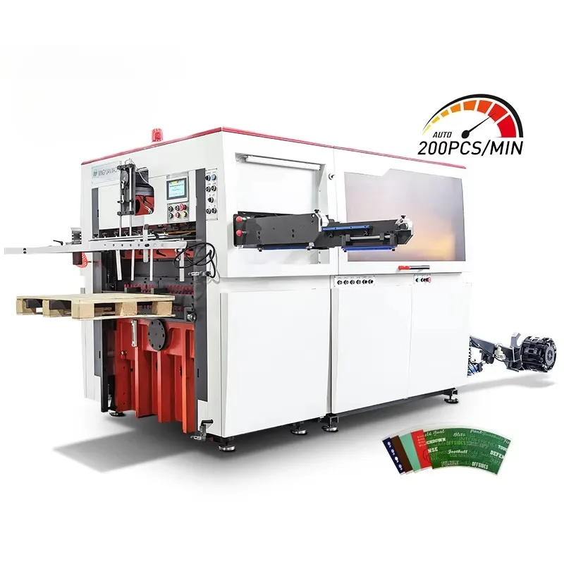 Fully Automatic Die Cutting Machine Disposable Cup Paper Die Cutting Machinery