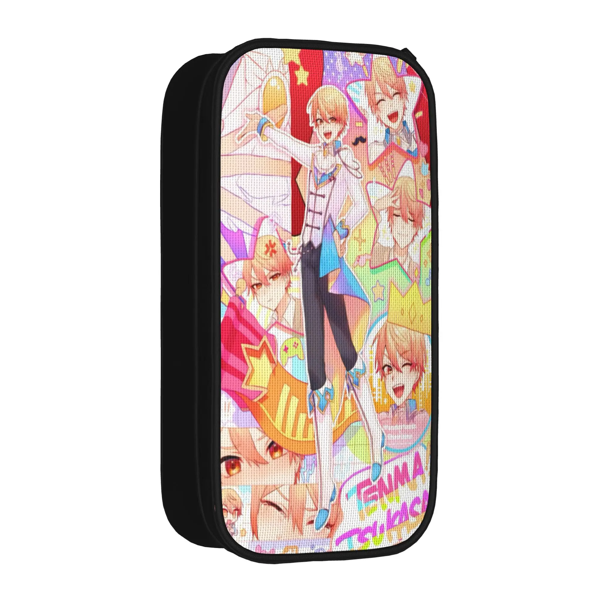 Classic Tenma Tsukasa Pencil Cases Singer Anime Pencil Box Pen for Student Large Storage Bag Students School Cosmetic Stationery