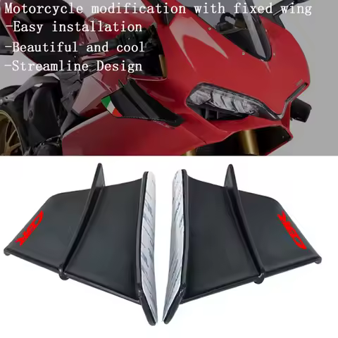 Fit For Honda CB650R CB1000 CB1000R CBR1100 CBR600RR CBR900RR CBR 600RR/1000RR Motorcycle Winglet Aerodynamic Wing Kit Spoiler