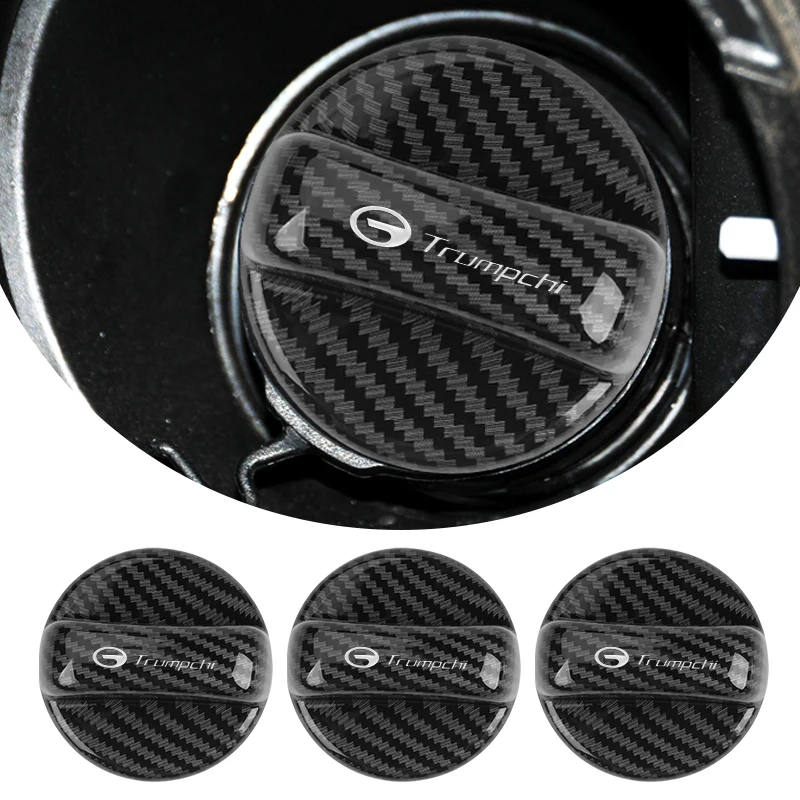 

Carbon Car Fuel Tank Cap Petrol Cover Dust-Proof Gas Case Accessories For Trumpchi GS3 GS4 GS5 GS8 GA3 GA4 GA5 GA6 GA8 GM6