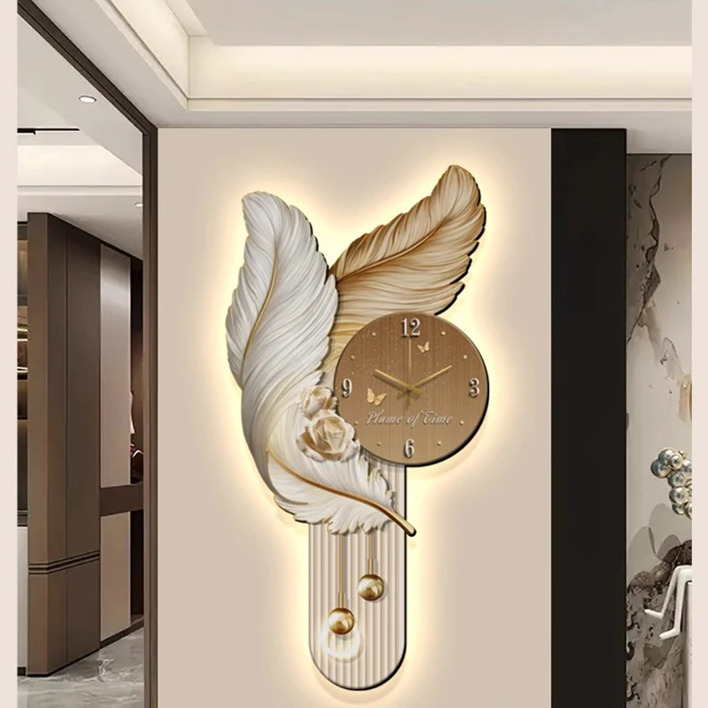 Art Mural Wall Clocks Luxury Digital Nordic Minimalist Silent Design Wall Watch Creative Orologio Da Parete Home Decoration