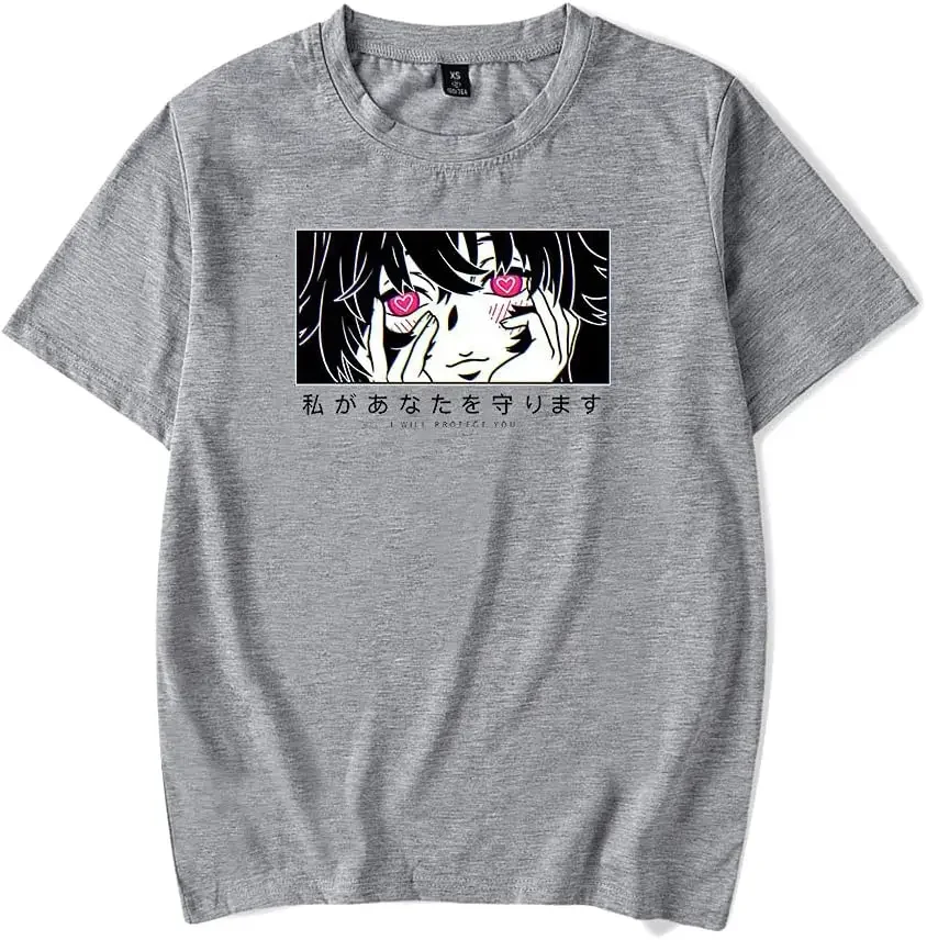 

The Future Diary Anime New T-Shirt Merch Casual Short Sleeved T Shirt Unisex Tee