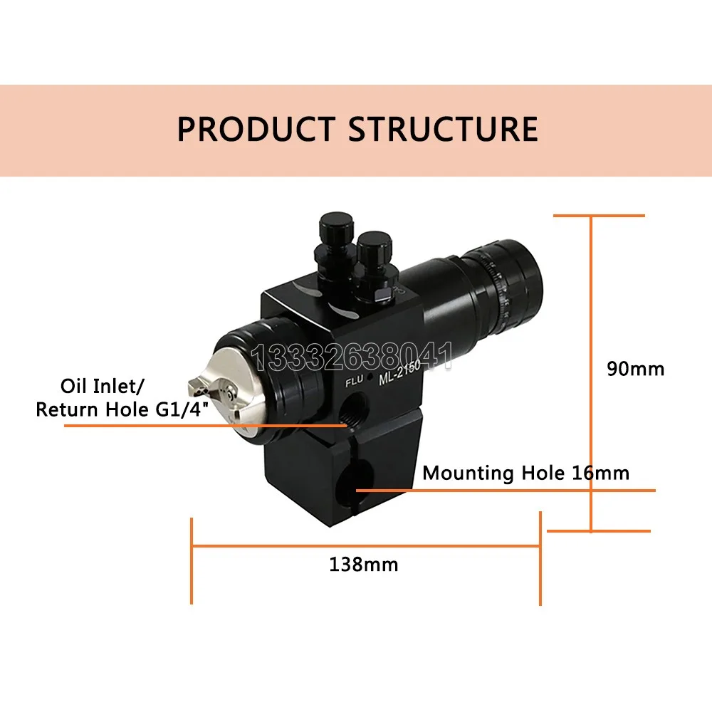 DT-2000 Automatic Spraying Tool Special Paint Spray Gun for Assembly Line Reciprocating Machine Hot Selling Automatic Spray Gun