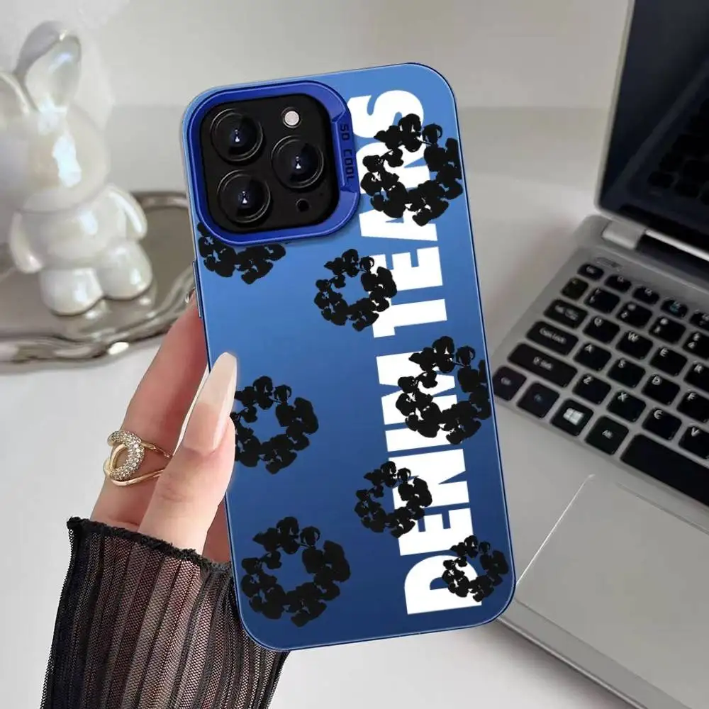 D-Denim 高級T-Tearsスマホケース Samsung Galaxy A17 A07 A16 A06 A35 A55 A25 A05S A15 A56 A54 A36 A34 A24 A26 A04 4G 5G対応