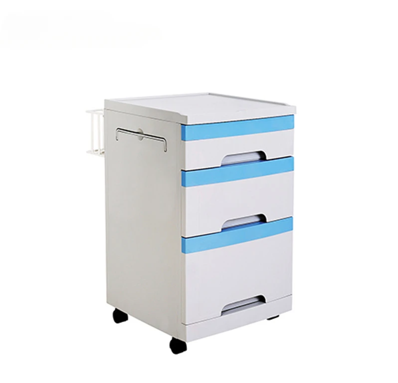 

Luxury Hospital furniture Medical beside Cabinet table with lockers for patient use