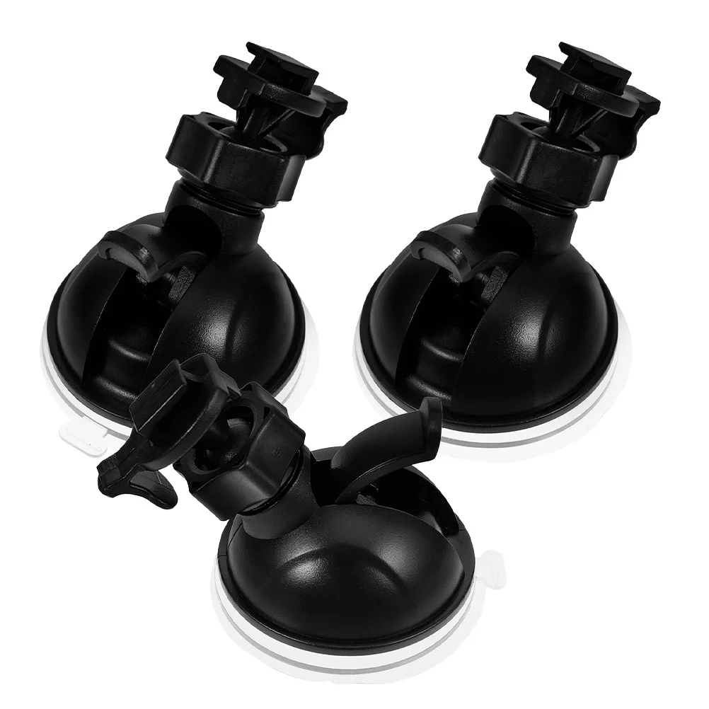 

3Pcs Dash Cam Suction Cup Car Mount Mini Ball Head Single Lock Car Camera Holder Stable Dashboard Recording Bracket