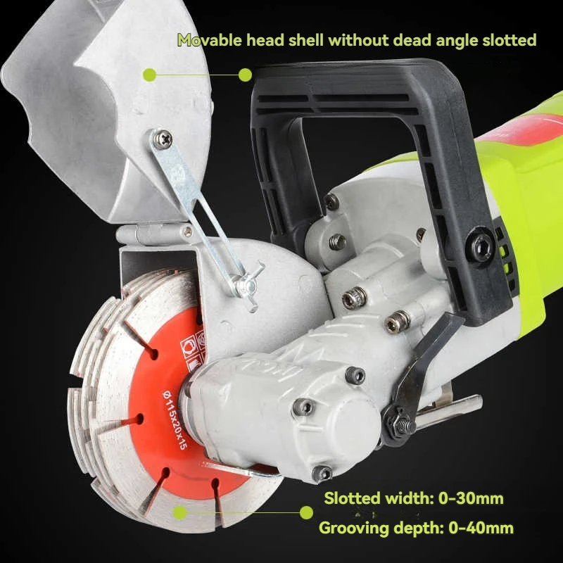 Automatic Cement Wall Chaser Installation Cutting Equipment Construction Slotting Machine Wall Slotting Machine
