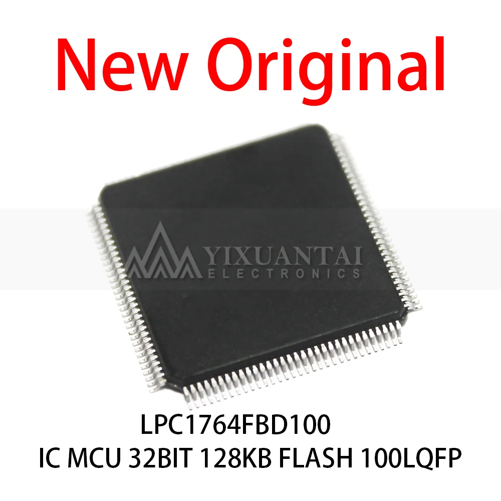 1PCS/LOT NEW Original  LPC1764FBD100,551 LPC1764FBD100 LPC1764FBD  IC MCU 32BIT 128KB FLASH 100LQFP
