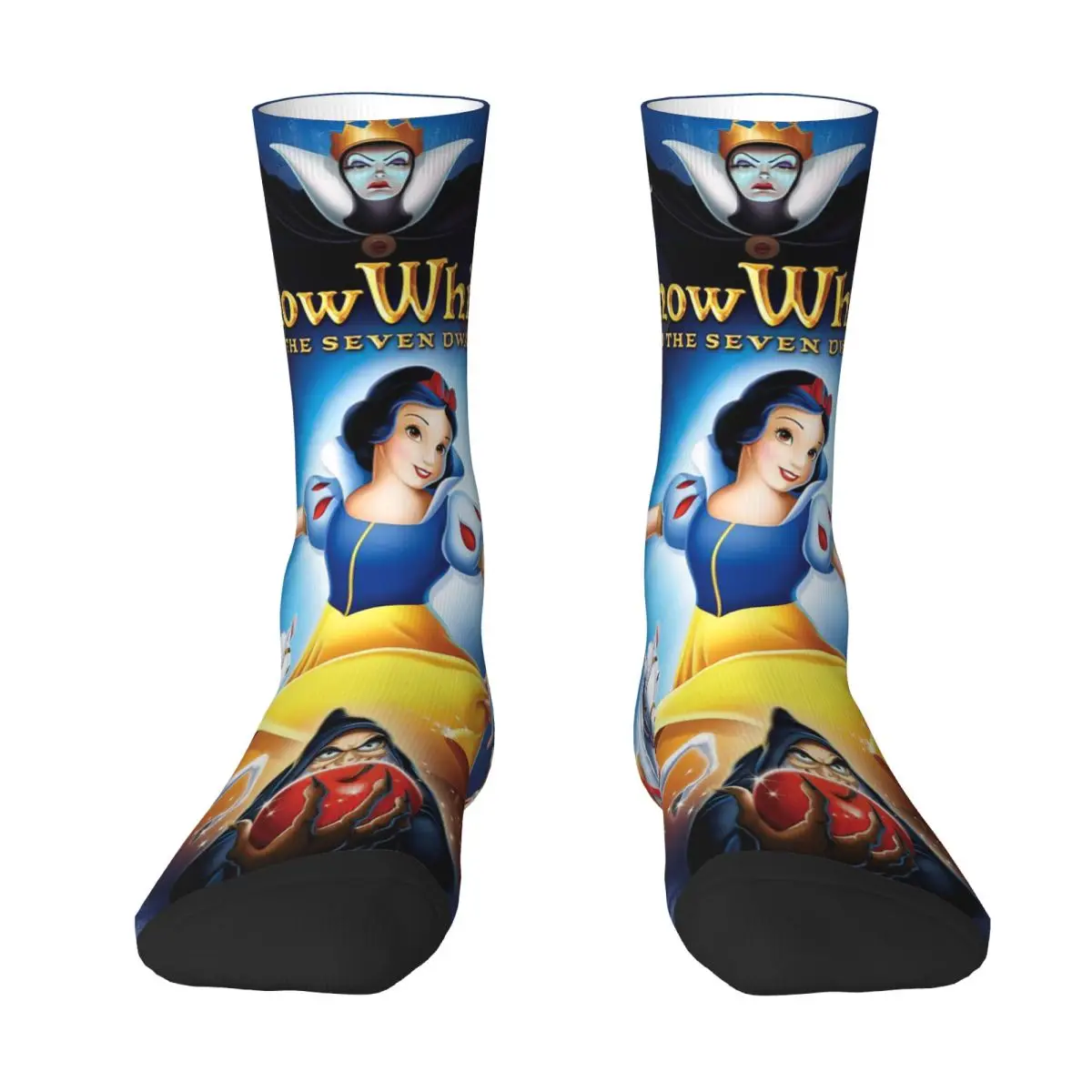 Snow White And The Seven Dwarfs Socks Harajuku High Quality Stockings All Season Long Socks Accessories Woman Birthday Present