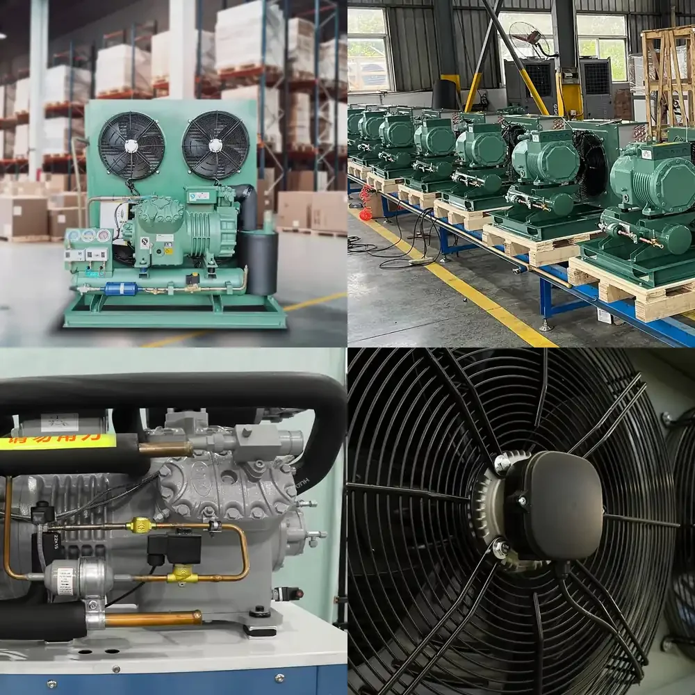 

Спиральный компрессор 3HP 5HP 6HP 7HP для холодильных установок TECUMSEH, конденсаторный блок с воздушным охлаждением, высокотемпературный, энергосберегающий