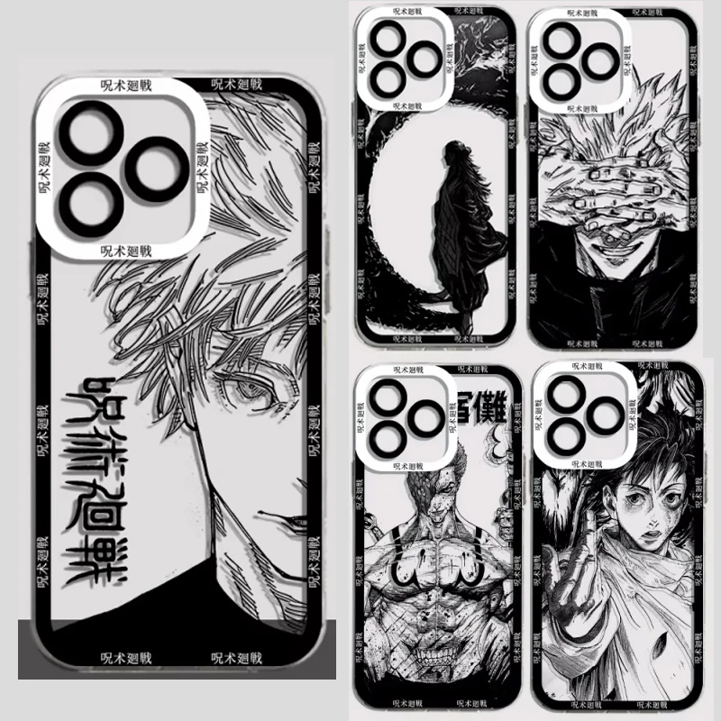 Cool J-Jujutsu Kaisens Phone Case For Huawei Honor 90 Lite X7B X8B X9B X9A X9D X7D X8D X7A X8C Play 60 Plus Gojo Satoru Casing