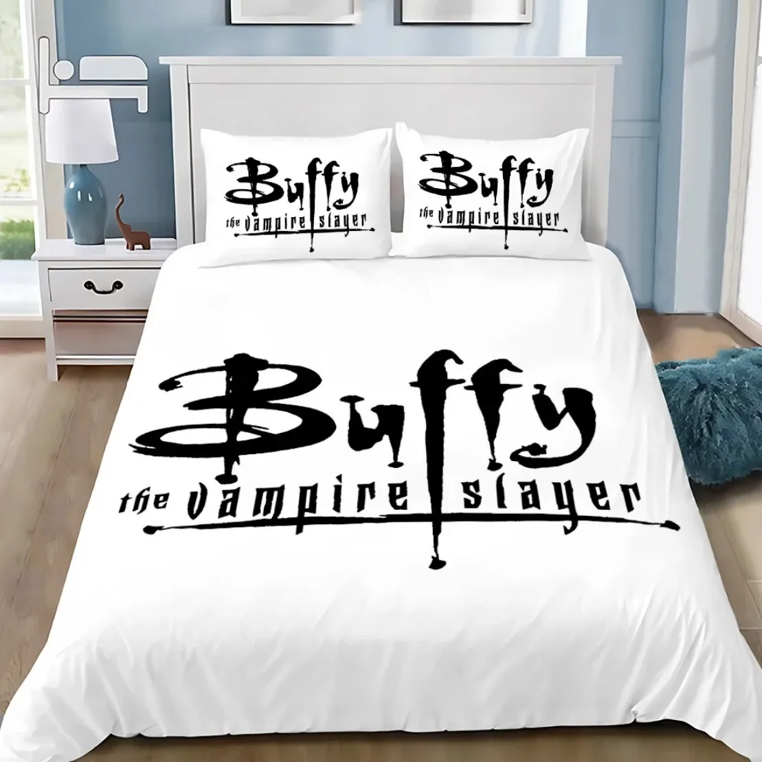 Buffy the vampire Bedding Set 3D Print Buffy the Vampire Slayer Duvet Cover Set Aldult Kid Bedroom Duvetcover Sets