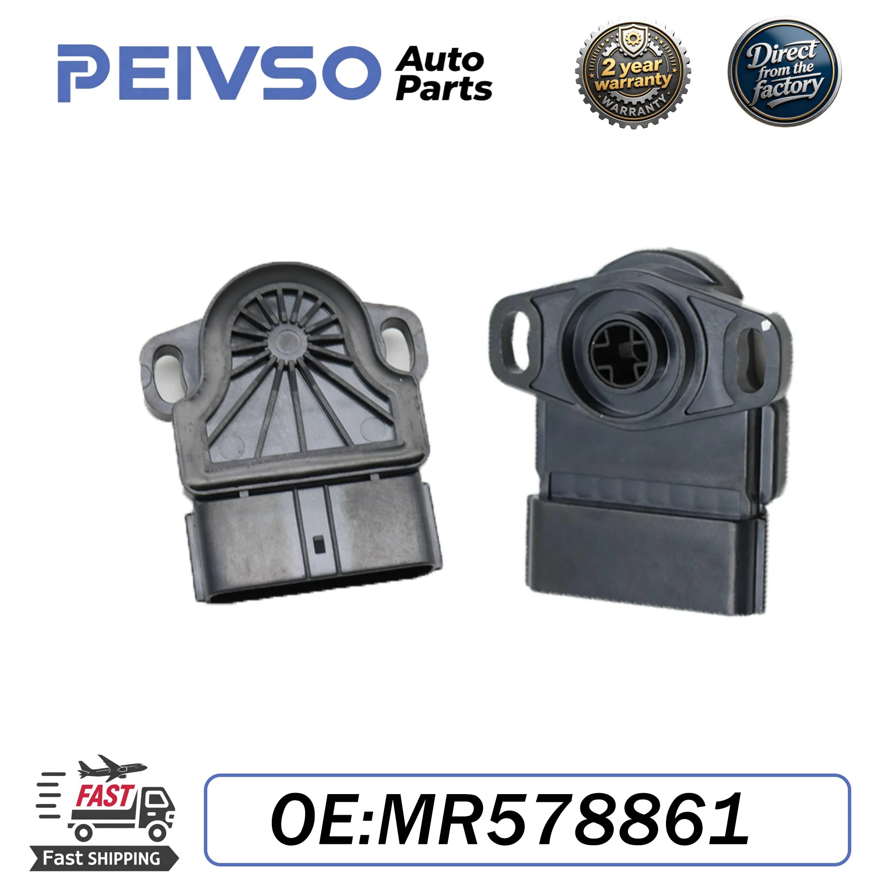 

MR578861 8-pin High Quality TPS Sensor Throttle Position Sensor For Mitsubishi Outlander 2.4L MR475079 MR578790 MR578862