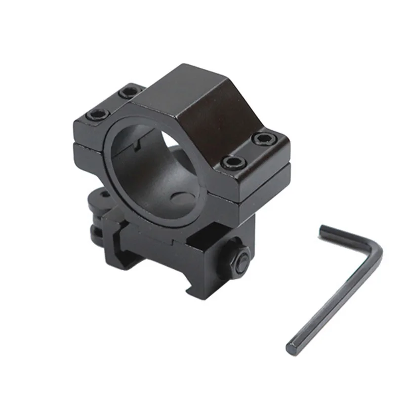 Tecelão e Picatinny Trilho Escopo Montagem Liberação Rápida Tocha Visão Noturna Luz Tática 20 mm Anéis 30 mm 25 mm Profissional