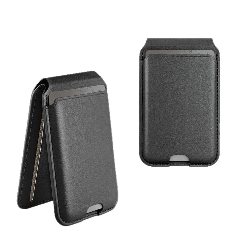 

Складной кошелек для Magsafe, сильная адсорбция, безопасный держатель для телефона, защита от кражи из искусственной кожи для iPhone 16/15/14/13/12 серии