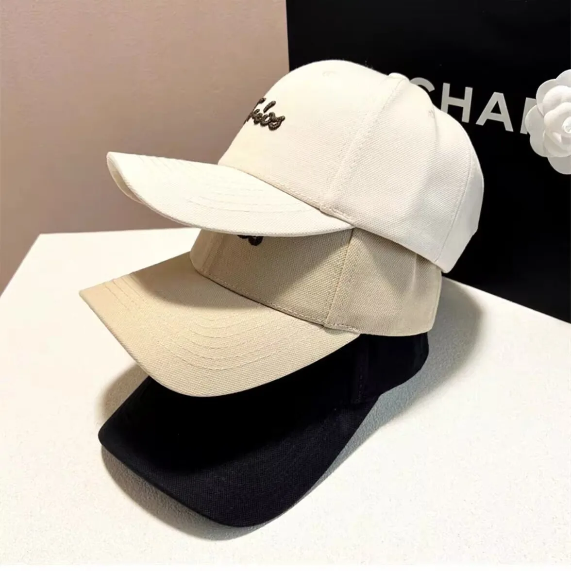 Fashion Letters Embroidery Baseball Caps Women Men Snapback Cap Female Male Visors Sun Hat Unisex Adjustable Cotton Trucker Hats