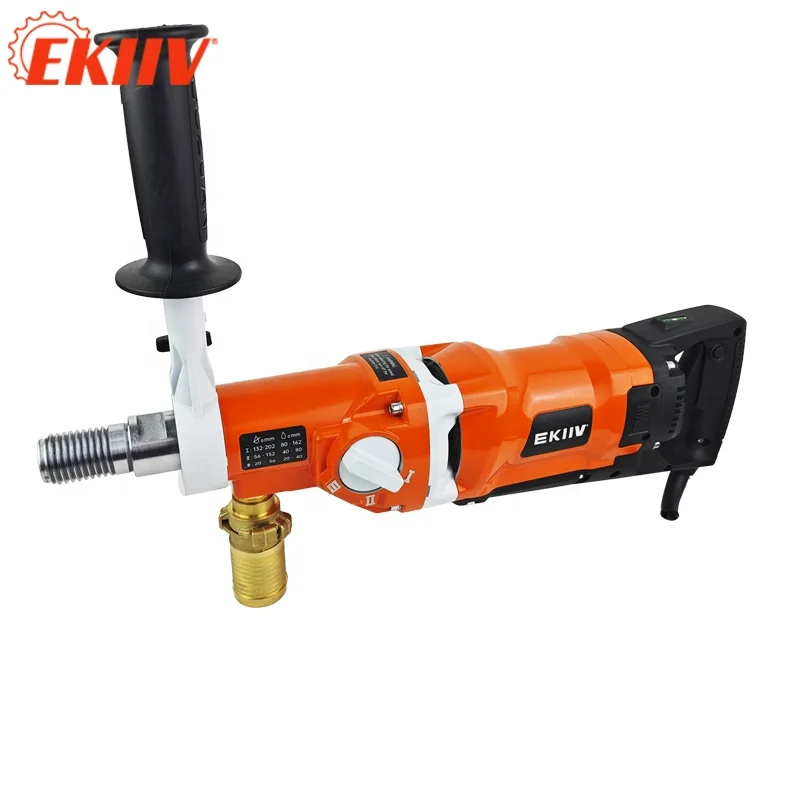 F-180PRO Electric Variable Speed 2200W Wholesale Diamond Core Cutting Drill Machine for Concrete 220-240V Dust Dry Wet Use