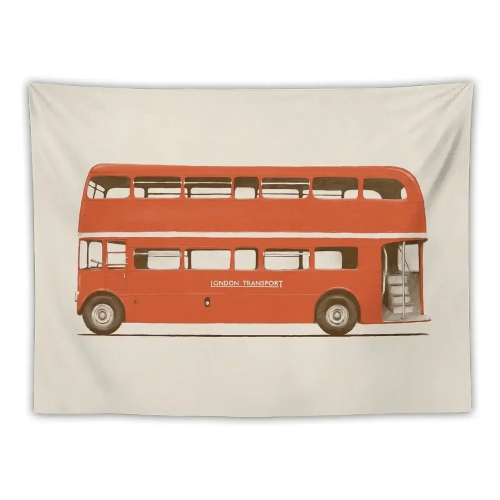 

London Double Decker Tapestry Wall Hangings Decoration Decor For Bedroom Aesthetics For Room Aesthetic Room Decorations Tapestry