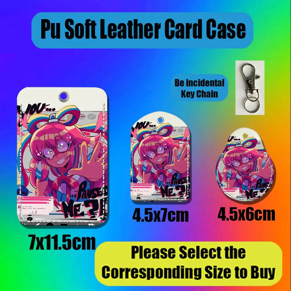 For Gravity Falls Giffany Dipper Bill Cipher For AirTag Case Card Holder Keychain ID Credit Bank Access Badge For Air Tag Case