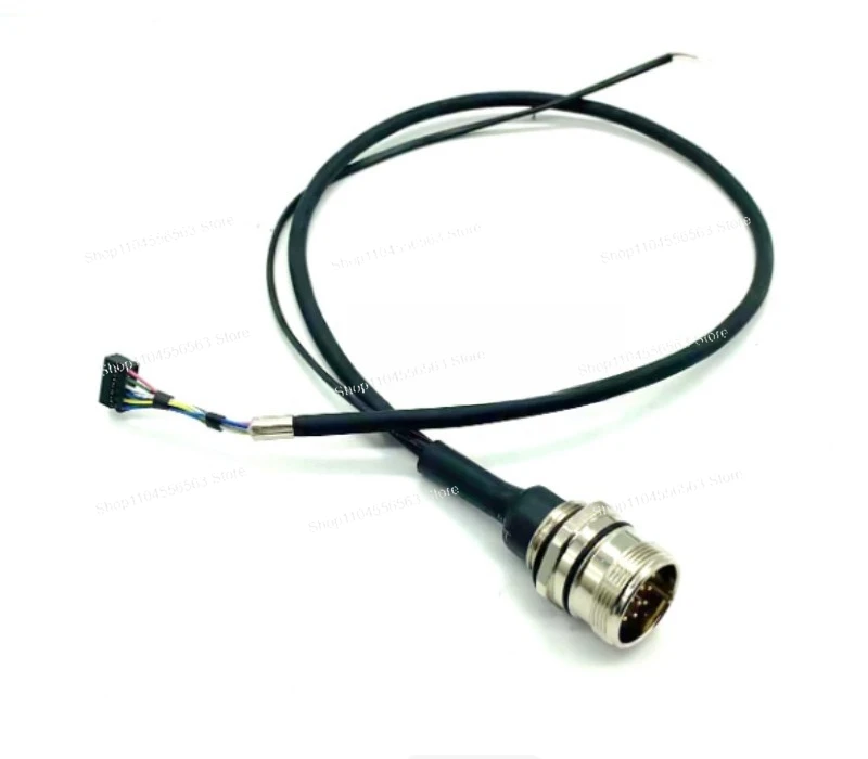 0.6m Encoder Signal Cable with Plug at Both Ends, for HEIDENHAIN ERN1331.061-1024/.062-2048 Replacement 735117-02