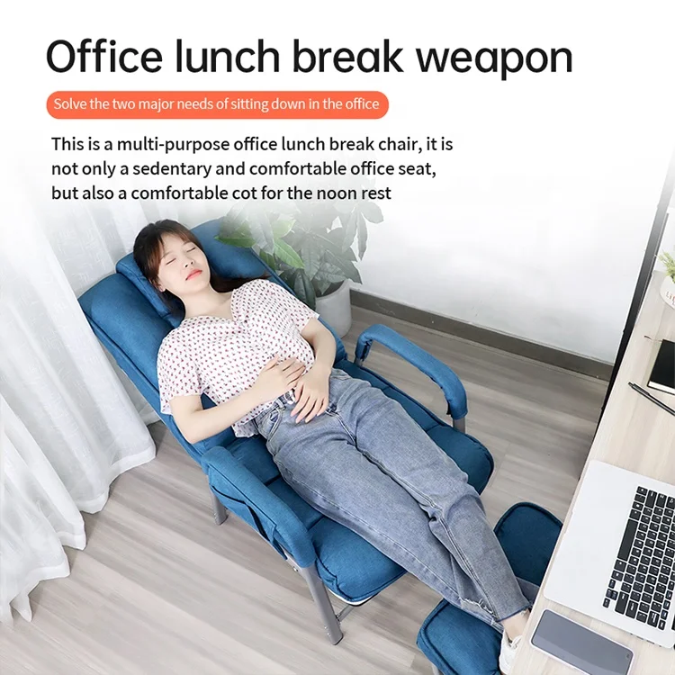 كرسي مكتب فاخر قابل للطي من القماش قابل للتنفس