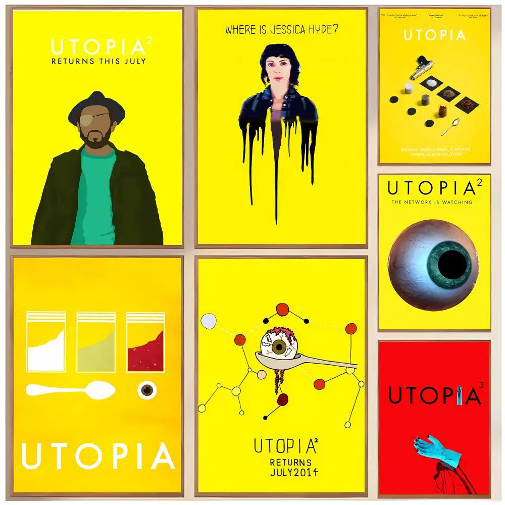 Hip-Hop Album U-Utopia Poster  Classic Home Interior Design & Modern Wall Decor Art Collection