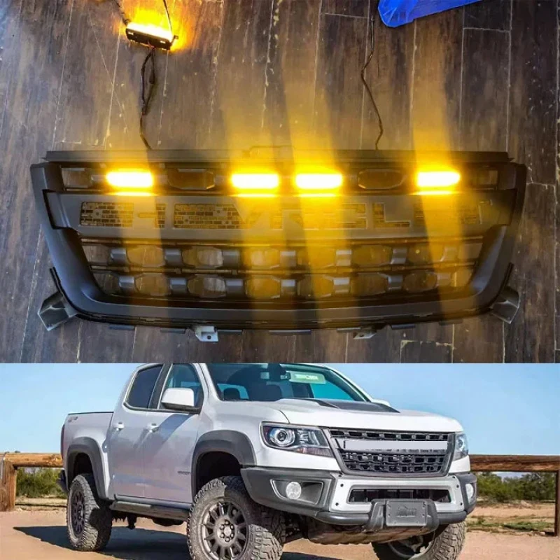 Suitable 2017+ Colorado Front Grille Cover Heavy Duty Radiator Grill Stylish Exterior Modification Accessories