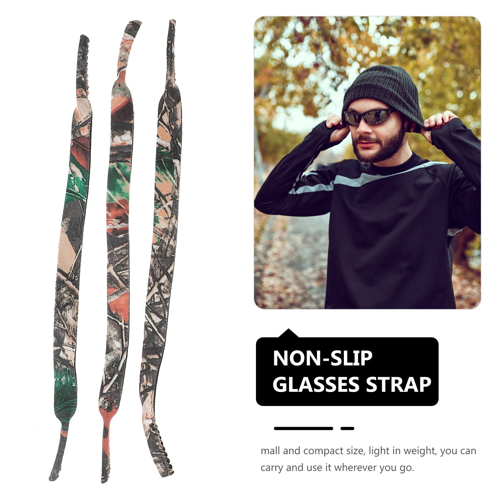

6pcs Glasses Strap Neoprene Sports Supply Adjustable Eyewear Retainer Child Sunglasses Floating Lanyard Durability