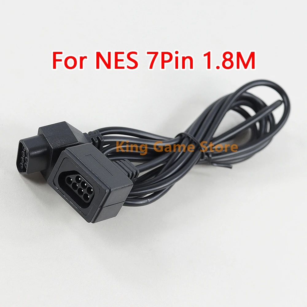 1 個 Nintend NES 1.8 メートル延長ケーブルゲーム延長コードクラシックミニコントローラ NES 7PIN