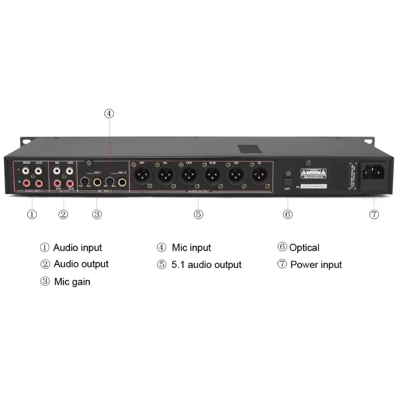 Best Digital Processor Audio Music Recording Studio Equipment Premium Quality Voice Effects