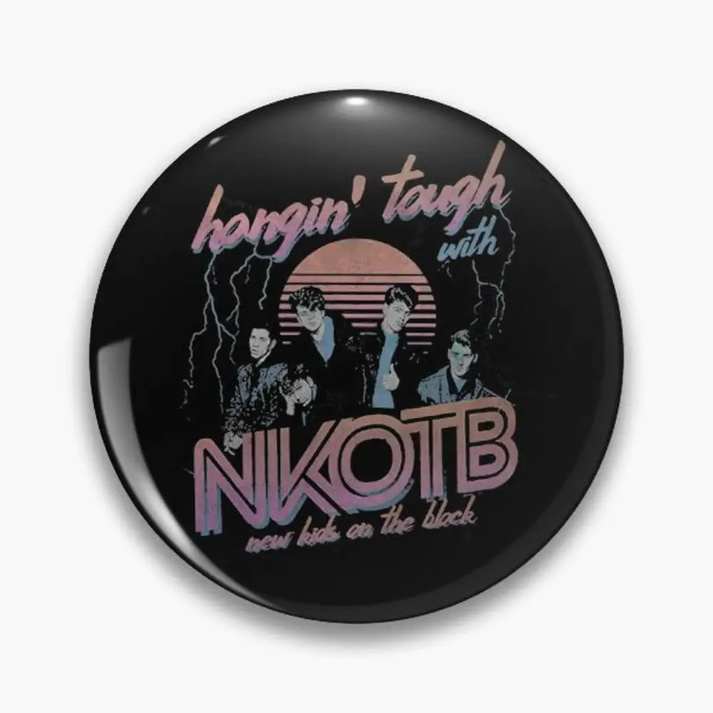 Hangin Tough with NKOTB Pin Buttons Brooches  Jewelry Accessory Customize Brooch Fashion Lapel Badges