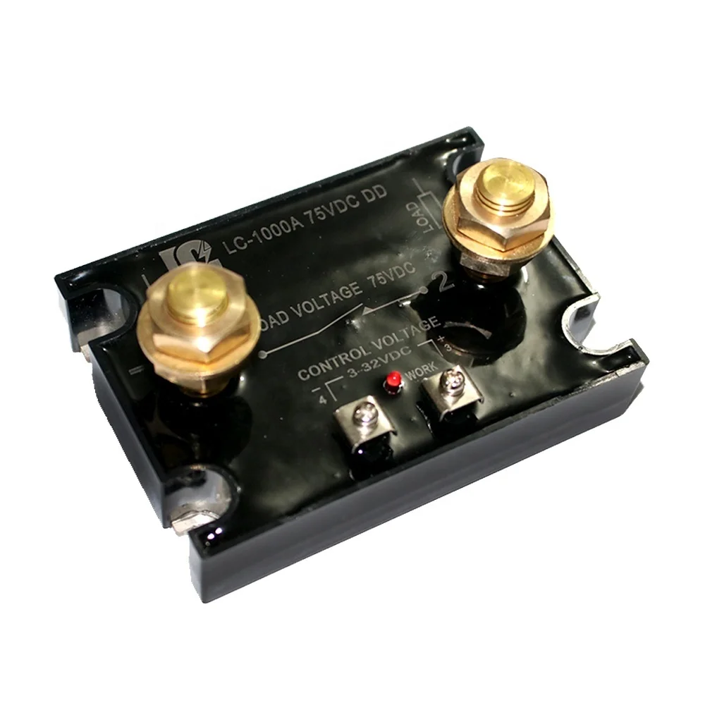

SSR-1000DD Реле постоянного тока Твердотельное реле постоянного тока 1000А